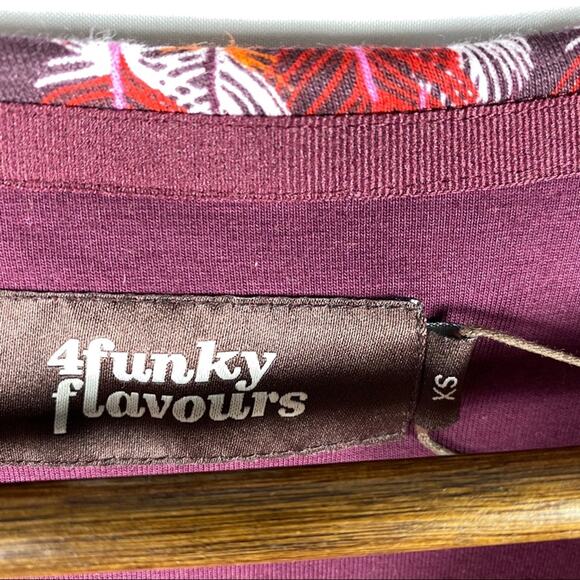 4FUNKY FLAVOURS That's Why I'm Here Dress NWT - XS - Picture 5 of 9
